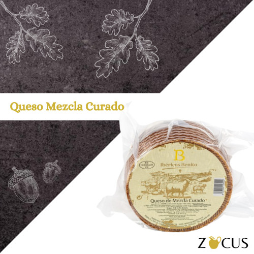 ¡Descubre el auténtico sabor de la tradición: Queso Mezcla Benito Curado! ?✨